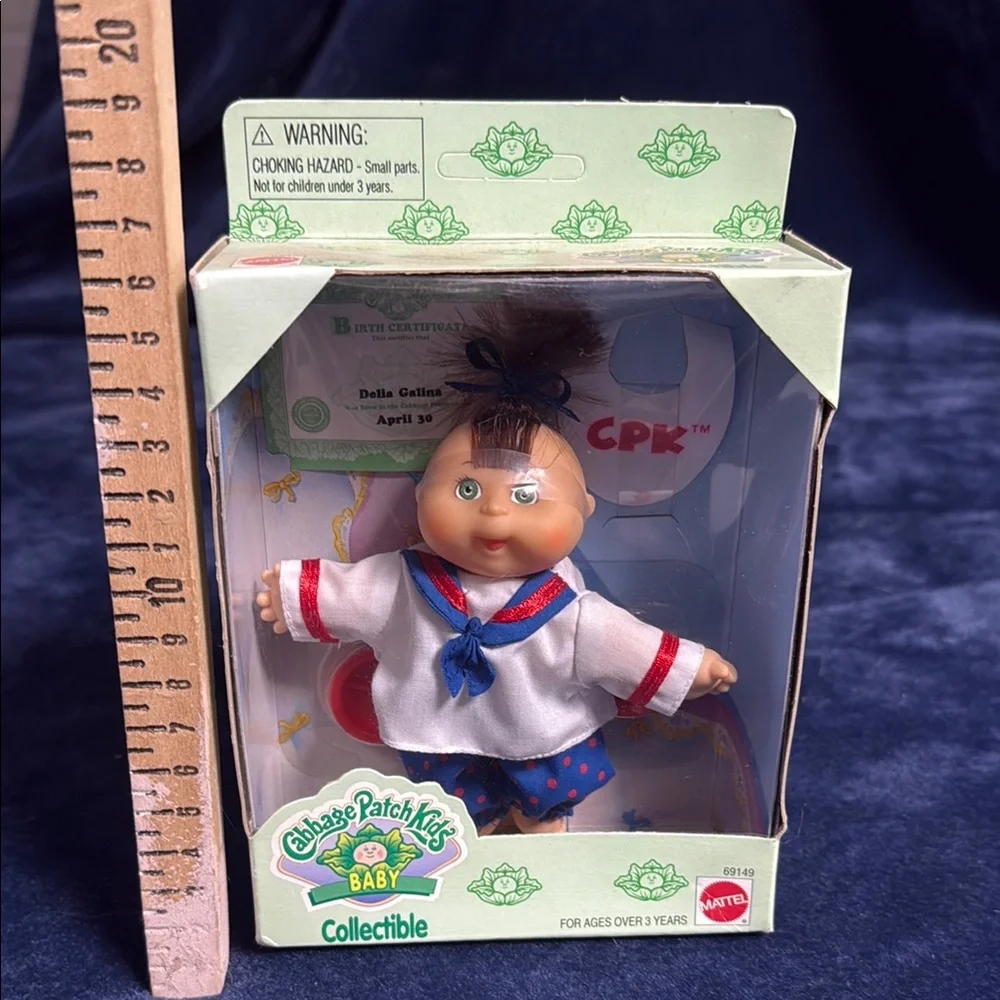 Cabbage Patch Kids Baby Collectible - Delia Galina - Picture 3 of 4